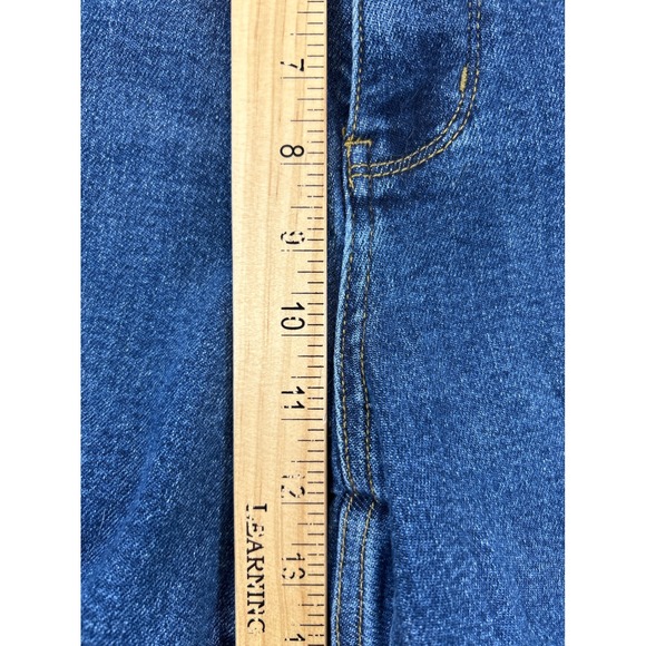 Judy Blue Jeans Womens 18W Blue Straight Leg Dark Wash High Rise - Picture 6 of 8